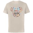 thumbnail image 1 of Disney Minnie Mouse Sister Icon Flowers Family Trip- Short Sleeve Cotton T-Shirt for Adults - Customized-Natural, 1 of 5
