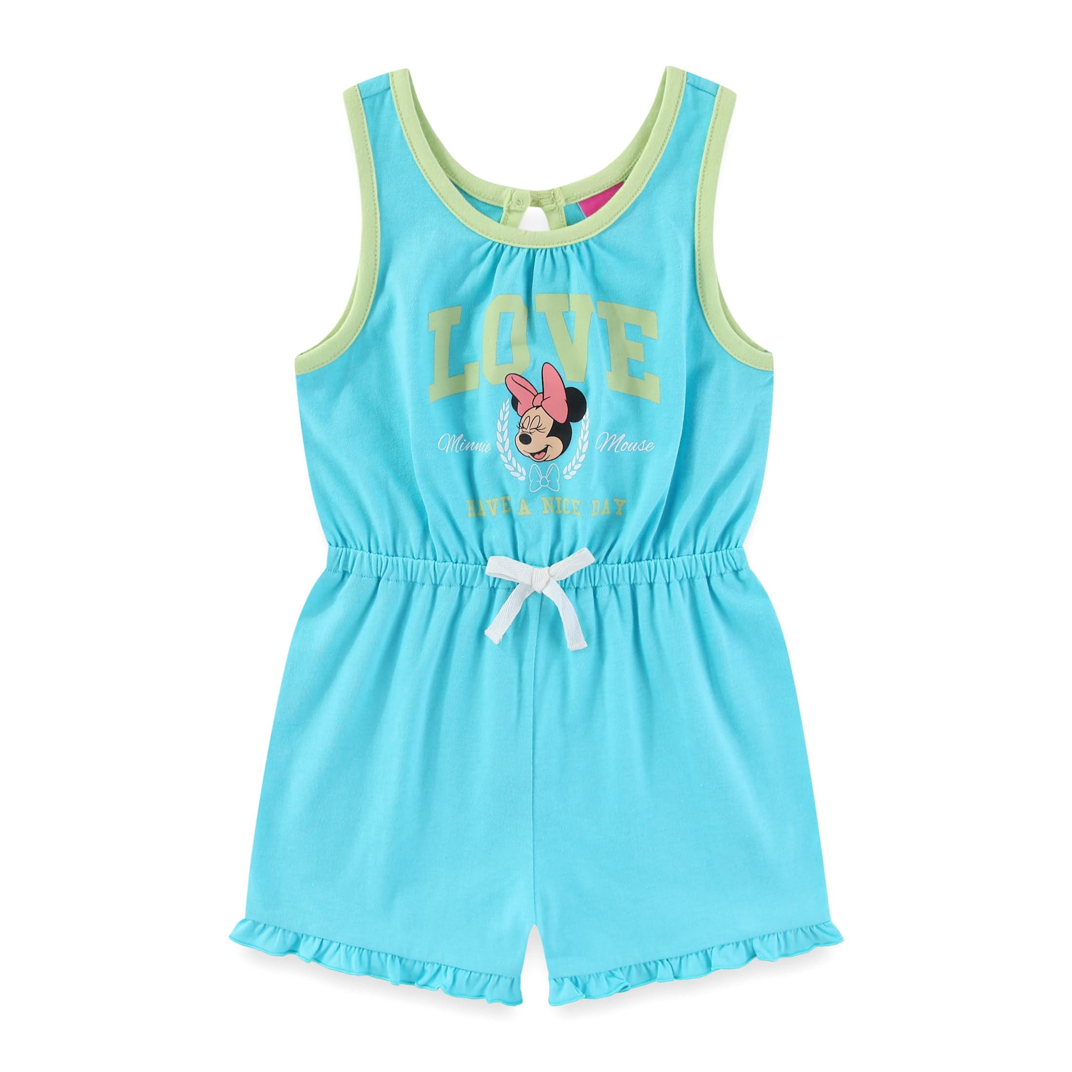 Disney Minnie Mouse Sleeveless Romper (Girls), Sizes 2T-7 - Walmart.com