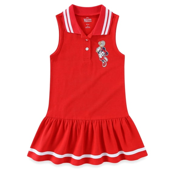 Disney Minnie Mouse Sleeveless Tennis Dress (Girls), Sizes 2T-8