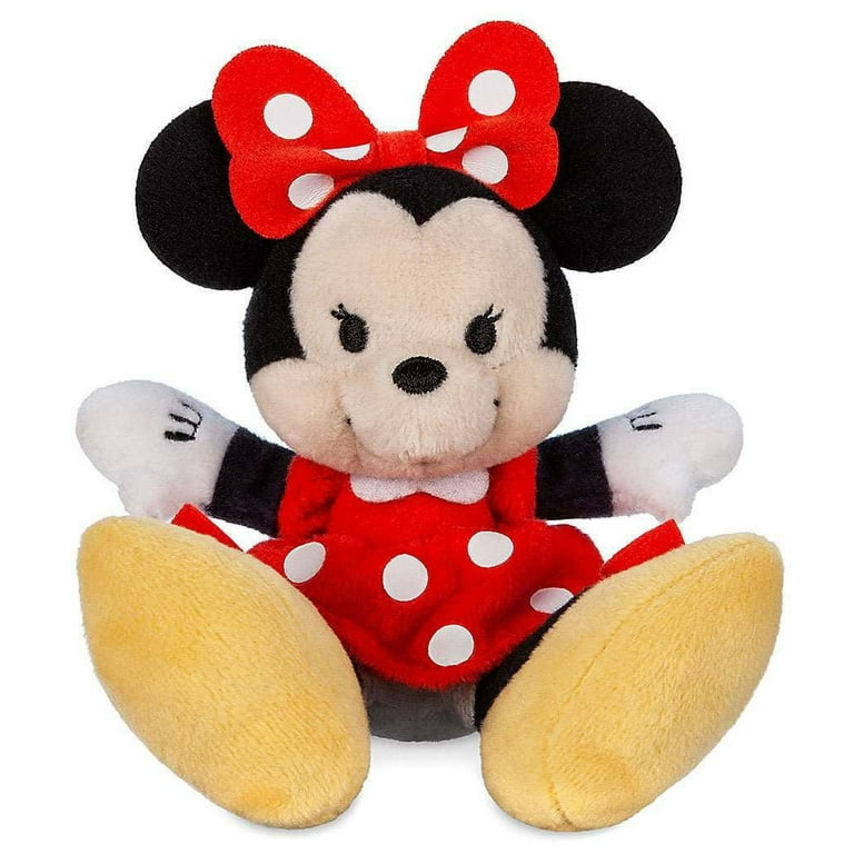 Disney Minnie Mouse Smiling Tiny Big Feet Plush Micro New