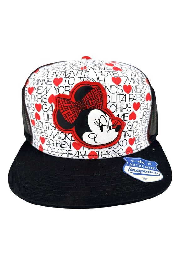 Minnie Mouse Snapback Trucker Hat (OSF)