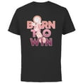 thumbnail image 1 of Disney Minnie Mouse Sports Basketball Dunk Born to Win - Short Sleeve Cotton T-Shirt for Adults - Customized-Black, 1 of 5