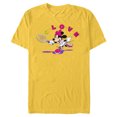 thumbnail image 1 of Disney Minnie Mouse Sports Love Tennis Player - Short Sleeve Blended T-Shirt for Adults - Customized-Yellow, 1 of 5