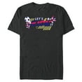 thumbnail image 1 of Disney Minnie Mouse Sports Soccer Let’s Kick It Football - Short Sleeve Blended T-Shirt for Adults - Customized-Dark Heather, 1 of 5