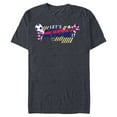 thumbnail image 1 of Disney Minnie Mouse Sports Soccer Let’s Kick It Football - Short Sleeve Blended T-Shirt for Adults - Customized-Navy Heather, 1 of 5