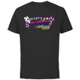 thumbnail image 1 of Disney Minnie Mouse Sports Soccer Let’s Kick It Football - Short Sleeve Cotton T-Shirt for Adults - Customized-Black, 1 of 5