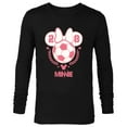 thumbnail image 1 of Disney Minnie Mouse Sports Soccer Team Minnie 28 Football - Long Sleeve T-Shirt for Men - Customized-Black, 1 of 5