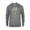 thumbnail image 1 of Disney Minnie Mouse Spring Head Icon with Bow Springtime - Pullover Hoodie for Adults - Customized-Athletic Heather, 1 of 5