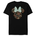 thumbnail image 1 of Disney Minnie Mouse Spring Head Icon with Bow Springtime - Short Sleeve Blended T-Shirt for Adults - Customized-Black, 1 of 5