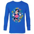 thumbnail image 1 of Disney Minnie Mouse Springtime Easter Egg Hunt - Long Sleeve T-Shirt for Men - Customized-Royal, 1 of 5