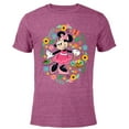 thumbnail image 1 of Disney Minnie Mouse Springtime Easter Egg Hunt - Short Sleeve Blended T-Shirt for Adults - Customized-Purple, 1 of 5