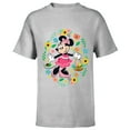 thumbnail image 1 of Disney Minnie Mouse Springtime Easter Egg Hunt - Short Sleeve T-Shirt for Kids - Customized-Athletic Heather, 1 of 5
