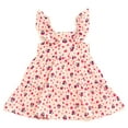 thumbnail image 1 of Disney Minnie Mouse Square Neck Ruffle Dress Toddler to Big Kid, 1 of 5