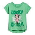 thumbnail image 1 of Disney Minnie Mouse St. Patrick's Day Little Girls T-Shirt Infant to Big Kid, 1 of 4