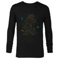 thumbnail image 1 of Disney Minnie Mouse Starry Constellation - Long Sleeve T-Shirt for Men - Customized-Black, 1 of 5