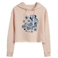 thumbnail image 1 of Disney - Minnie Mouse Stars - Juniors Cropped Pullover Hoodie, 1 of 5