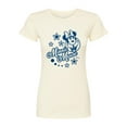 thumbnail image 1 of Disney - Minnie Mouse Stars - Juniors Fitted Graphic T-Shirt, 1 of 5