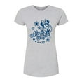 thumbnail image 1 of Disney - Minnie Mouse Stars - Juniors Fitted Graphic T-Shirt, 1 of 5