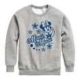 thumbnail image 1 of Disney - Minnie Mouse Stars - Toddler & Youth Crewneck Fleece Sweatshirt, 1 of 5