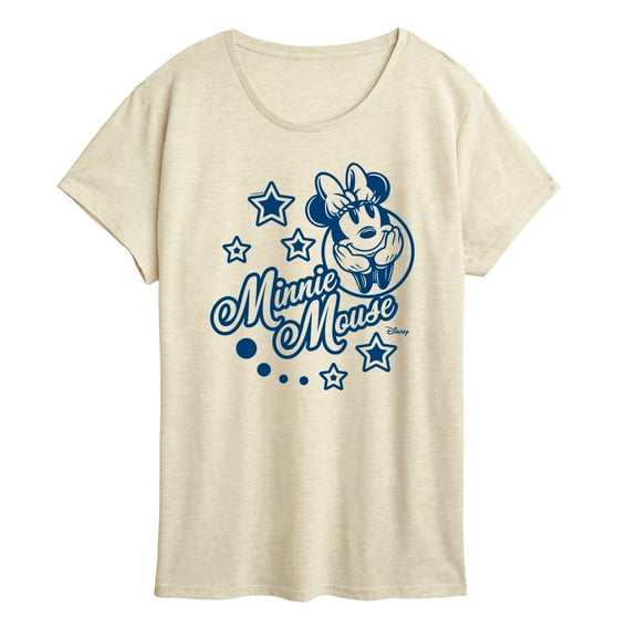 Disney - Minnie Mouse Stars - Women's Short Sleeve Graphic T-Shirt
