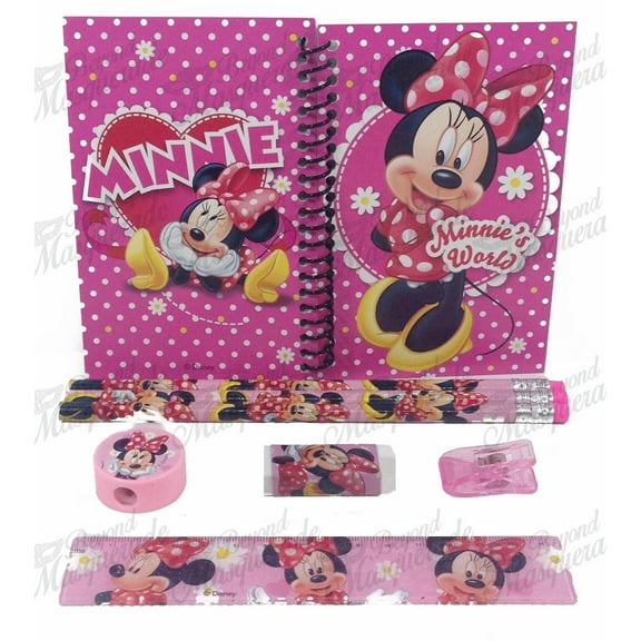Disney Minnie Mouse Stationery Set(Color May Vary)