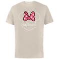 thumbnail image 1 of Disney Minnie Mouse Stepmom Mom Head Icon Magic Mother’s Day - Short Sleeve Cotton T-Shirt for Adults - Customized-Natural, 1 of 5