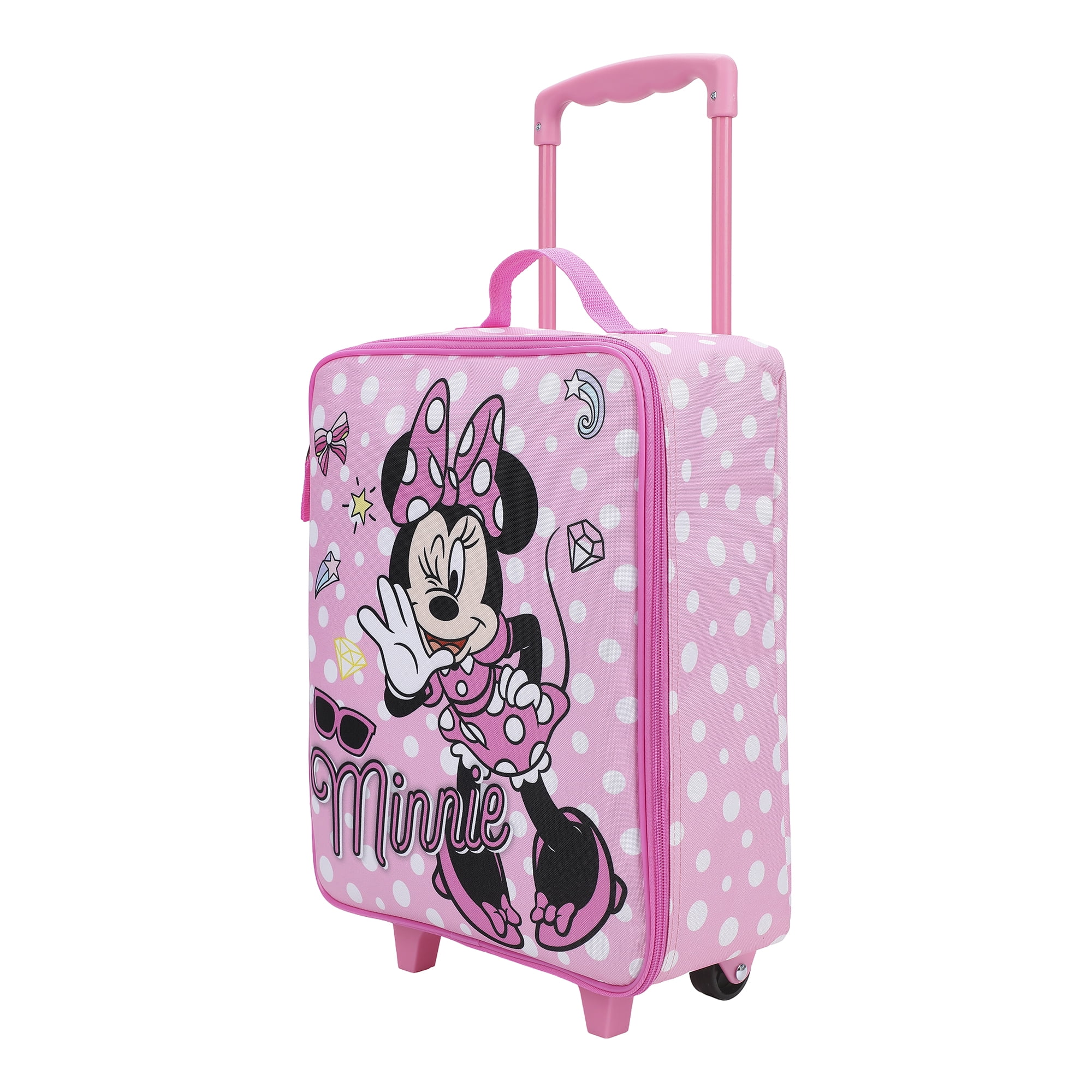 Disney Minnie Mouse Sunglasses & Bows 14" Youth Pink Pilot Case