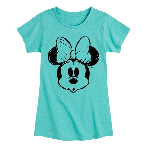 Disney - Minnie Mouse - Surprised Minnie - Toddler & Youth Girls Short Sleeve Graphic T-Shirt