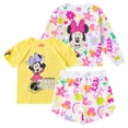 thumbnail image 1 of Disney Minnie Mouse Sweatshirt T-Shirt and Shorts Set (Girls), 3 Piece Set, Sizes 2T-6X, 1 of 7