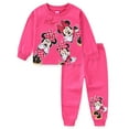 thumbnail image 1 of Disney Minnie Mouse Sweatshirt and Pants Set (Girls), 2 Piece Set, Sizes 2T-8, 1 of 8