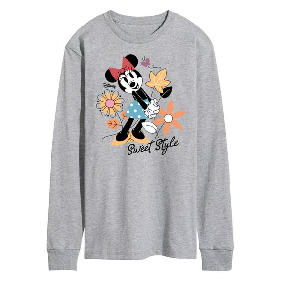Disney - Minnie Mouse - Sweet Style - Men's Long Sleeve T-Shirt
