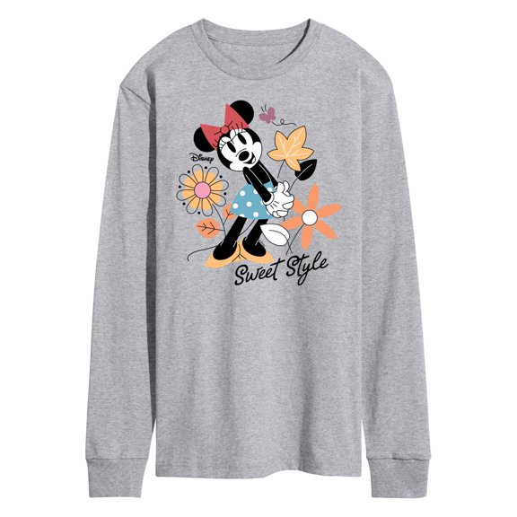 Disney - Minnie Mouse - Sweet Style - Men's Long Sleeve T-Shirt
