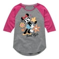 thumbnail image 1 of Disney - Minnie Mouse Sweet Style - Toddler & Youth Girls Raglan Graphic T-Shirt, 1 of 4
