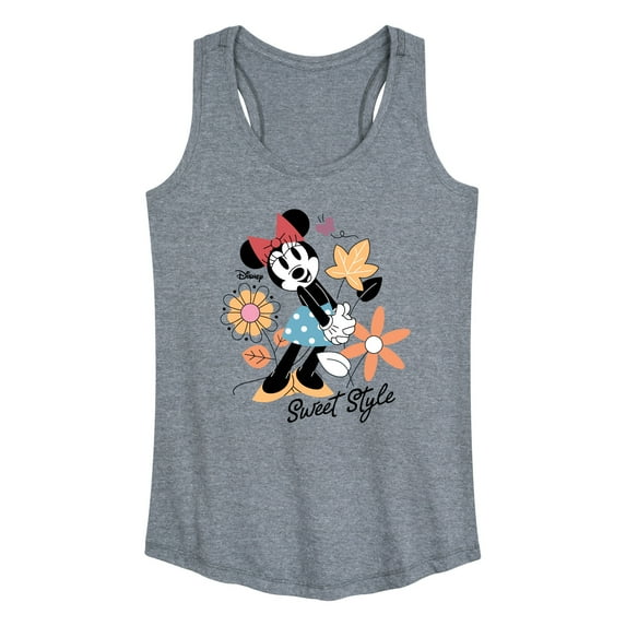 Disney - Minnie Mouse - Sweet Style - Women's Racerback Tank Top