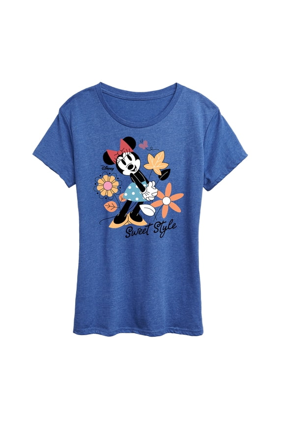 - Minnie Mouse - Sweet Style - Women's Short Sleeve Graphic T-Shirt