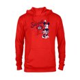 thumbnail image 1 of Disney Minnie Mouse Sweet as Can Be Retro Vintage - Pullover Hoodie for Adults - Customized-Red, 1 of 5