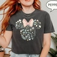 thumbnail image 1 of Disney Minnie Mouse T-Shirt, Floral Minnie Shirt, Nature Lover Gift, Minnie T-Shirt, Minnie Bow Shirt, 1 of 5