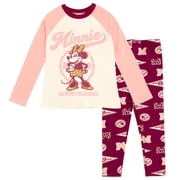 Disney Minnie Mouse T-Shirt and Leggings Outfit Set Logo Infant to Little Kid