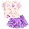 thumbnail image 1 of Disney Minnie Mouse T-Shirt and Skirt Iridescent Toddler to Big Kid, 1 of 5