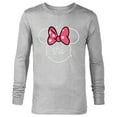 thumbnail image 1 of Disney Minnie Mouse Tía Aunt Head Icon Magic Día de la Madre - Long Sleeve T-Shirt for Men - Customized-Athletic Heather, 1 of 5
