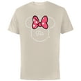 thumbnail image 1 of Disney Minnie Mouse Tía Aunt Head Icon Magic Día de la Madre - Short Sleeve Cotton T-Shirt for Adults - Customized-Natural, 1 of 5