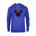 thumbnail image 1 of Disney Minnie Mouse Tía Aunt Red Bow Family Día de la Madre - Pullover Hoodie for Adults - Customized-Royal, 1 of 5