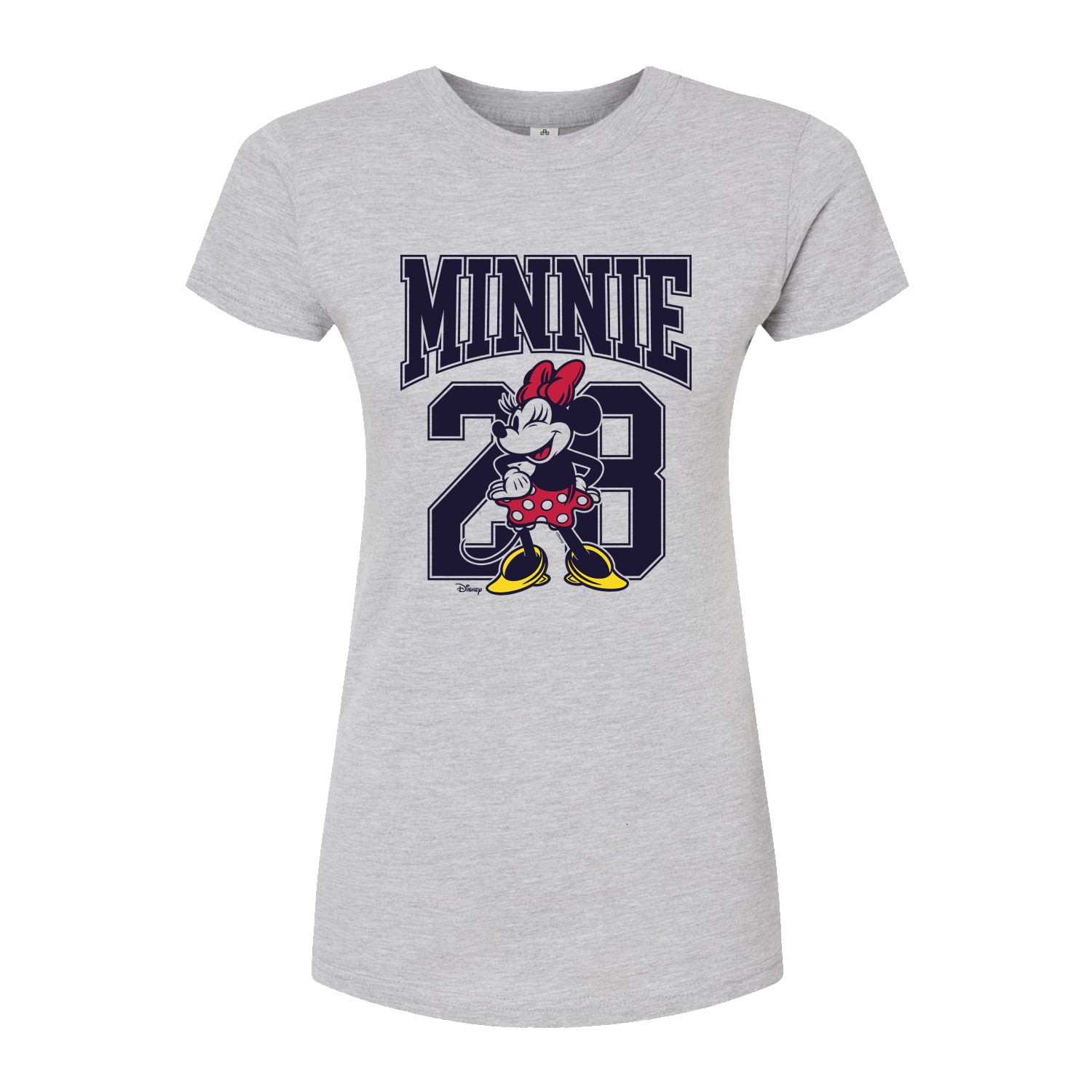 Mini Mu Math Shirts Disney - Minnie Mouse - Team Minnie Collegiate '28 - Juniors Fitted ...