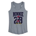 thumbnail image 1 of Disney - Minnie Mouse - Team Minnie Collegiate '28 - Women's Racerback Tank Top, 1 of 4