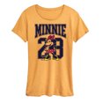 thumbnail image 1 of Disney - Minnie Mouse - Team Minnie Collegiate '28 - Women's Short Sleeve Graphic T-Shirt, 1 of 6