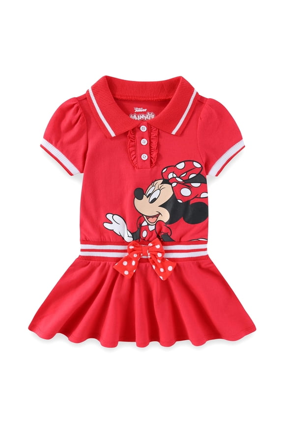 Minnie Mouse Tennis Dress (Girls), Sizes 2T-6