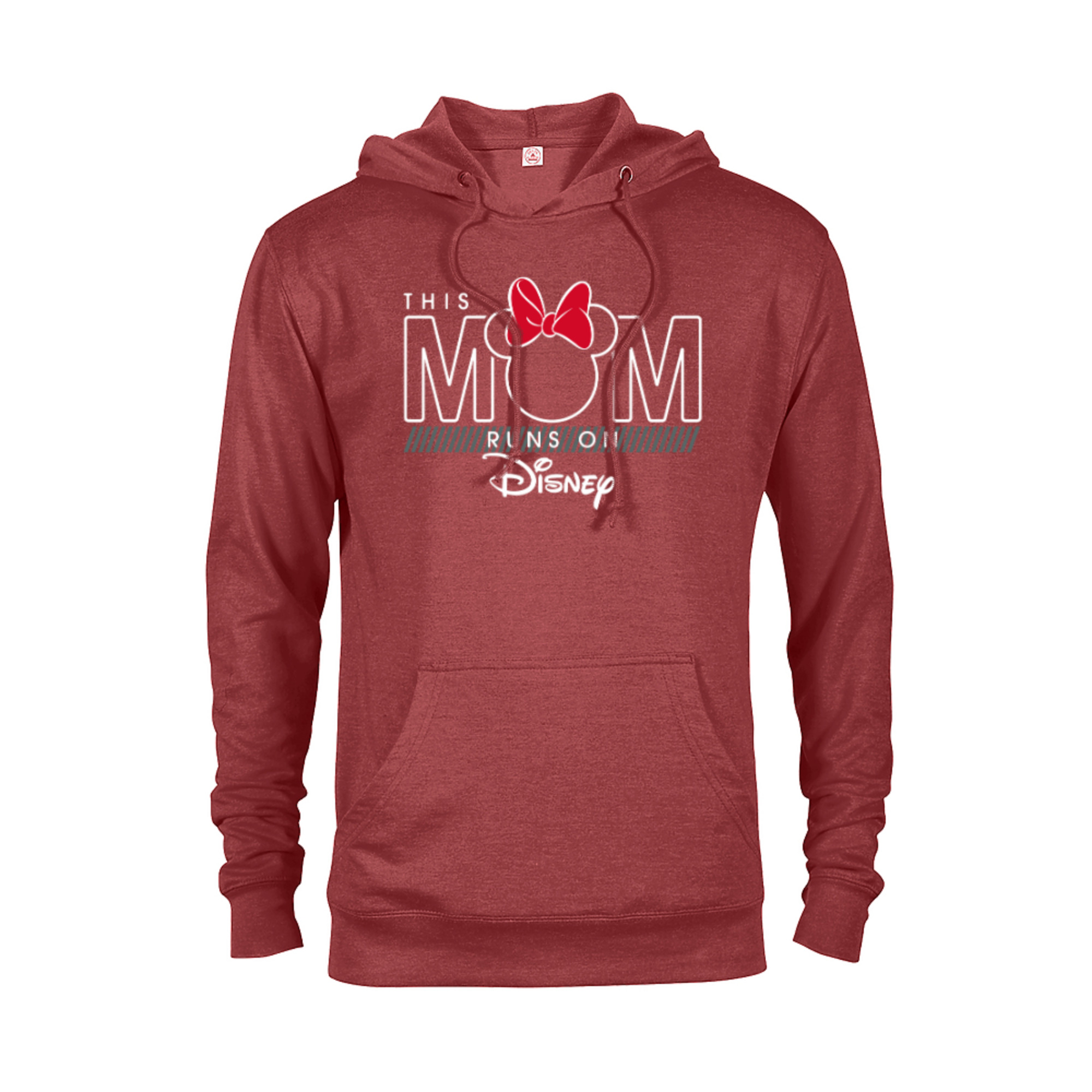 Disney Minnie Mouse This Mom Runs on Disney - Pullover Hoodie for ...