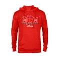 thumbnail image 1 of Disney Minnie Mouse This Mom Runs on Disney  - Pullover Hoodie for Adults- Customized-Red Heather, 1 of 5