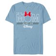 thumbnail image 1 of Disney Minnie Mouse This Mom Runs on Disney - Short Sleeve Blended T-Shirt for Adults- Customized-Ocean Blue, 1 of 5