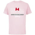 thumbnail image 1 of Disney Minnie Mouse This Mom Runs on Disney - Short Sleeve Cotton T-Shirt for Adults- Customized-Soft Pink, 1 of 5